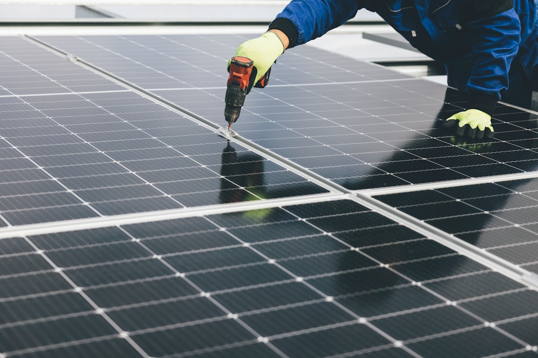 Home Installing renewable power generation solar panels
